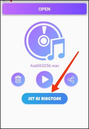 set as ringtone my ringtone maker